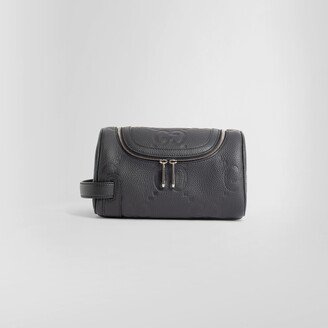 Man Black Clutches & Pouches-AC