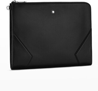 Men's Meisterstück Portfolio Leather Zip Clutch Bag