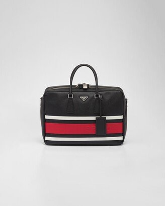 Saffiano Leather Travel Bag-AC