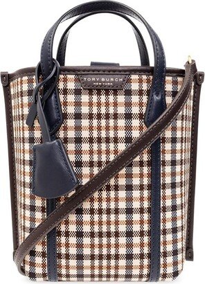 Perry Plaid Mini Tote Bag