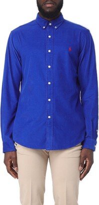 Pony Logo Embroidered Buttoned Shirt-AA