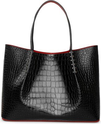 Cabarock large calf leather tote bag