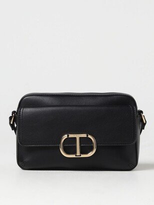 Twinset bag in synthetic leather with metal logo