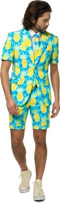 OppoSuit Men' Suit - Summer Shineapple - Multicolor - Size: US 36