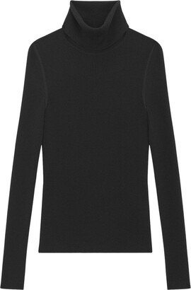 Ribbed-Knit Undershirt Sweater