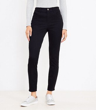 Petite Curvy Five Pocket Skinny Pants in Sateen