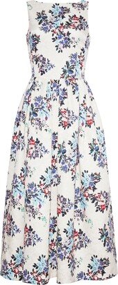 Sophia floral-print midi dress