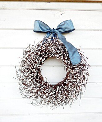 White Wreath-Weddings-Modern Wedding Wreath-Summer Wedding-White Wreath-Modern Farmhouse Decor-Bridal Shower-Wedding Reception Decor-Gifts