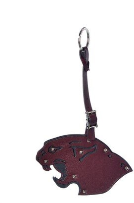 Panther Leather Bag Charm