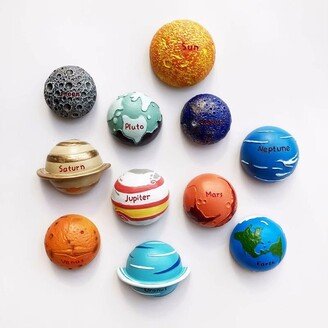 Solar System Knobs Universe Planet Drawer Kitchen Cabinet Pulls Handles Furniture Handle Door Knob Diy Hardware