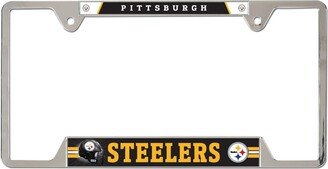 Wincraft Pittsburgh Steelers Team Logo Metal License Plate Frame