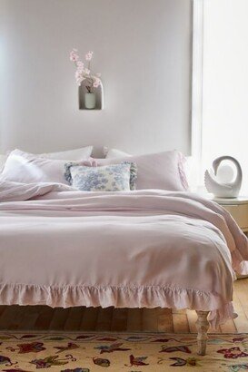 Sateen Ruffle Duvet Cover