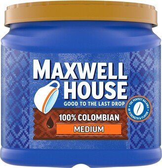 Maxwell House Colombian Medium Dark Roast Ground Coffee - 24.5oz