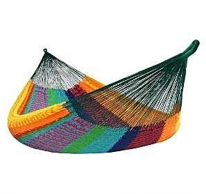 Sunnydaze Decor Hand Woven Mayan Family Hammock