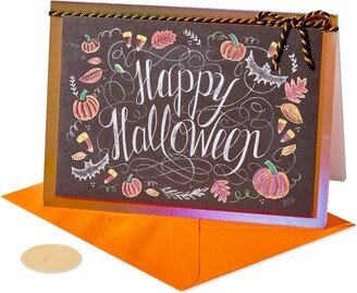 Halloween Card Chalk Halloween - PAPYRUS