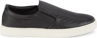 Saks Fifth Avenue Made in Italy Saks Fifth Avenue Men's Jaxon Quilted Leather Slip On Sneakers