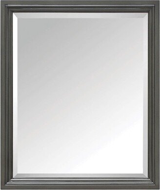 Thompson Collection 33 x 28 Framed Flat Mirror