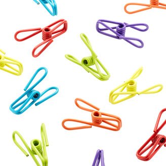 KIKKERLAND Multi-Purpose Clips Multi-Color Pkg/12