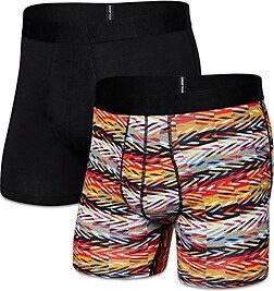 Back & Forth DropTemp Cooling Cotton Blend Slim Fit Boxer Briefs, Pack of 2