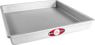 Fat Daddio's PSQ-16162 Anodized Aluminum Square Cake Pan, 16