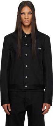 SSENSE Exclusive Black KEMBRA PFAHLER Edition Denim Jacket