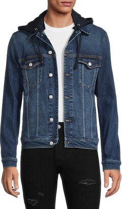 Base Hooded Denim Jacket