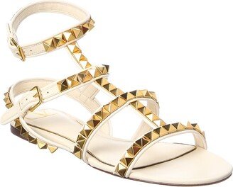 Rockstud No Limit Caged Leather Sandal