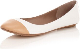 Belle by Sigerson Morrison Women's Cap-Toe Ballet Flat