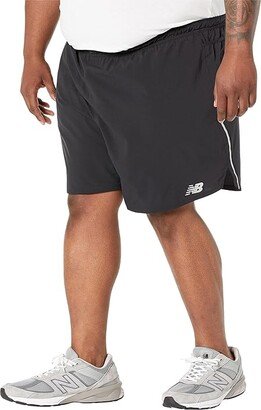 Impact Run 7 Shorts (Black) Men's Clothing