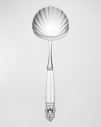 International Royal Danish Shell Serving Spoon, Hollow Handle
