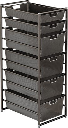 Elfa Classic Narrow Tall Drawer Solution Graphite