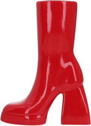 X Nodaleto Square-Toe Boot Vase