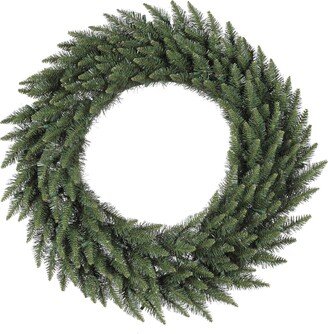 Unlit Frosted Bellevue Alpine Artificial Christmas Wreath