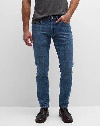 Men's Stretch Denim 5-Pocket Jeans