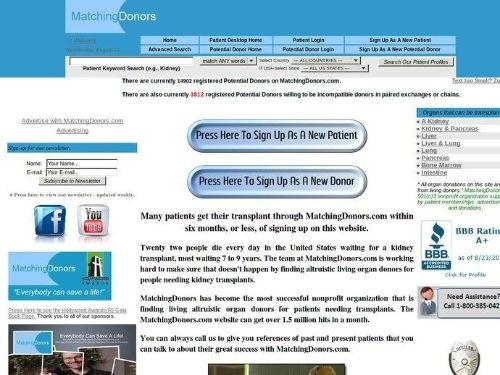 Matchingdonors.com Promo Codes & Coupons