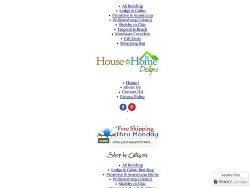 House To Home Designs Promo Codes & Coupons