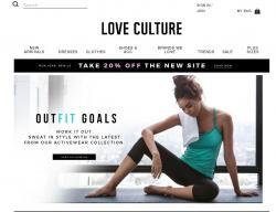 Love Culture Promo Codes & Coupons