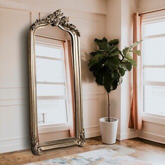 Allan Andrews Tudor Oversized Decorative Wood Framed Floor Mirror