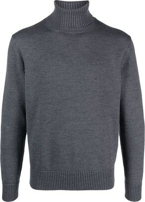 Roll-Neck Virgin-Wool Jumper-AG