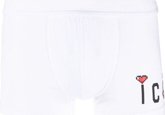 Logo-Print Stretch-Cotton Boxers