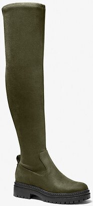 Cyrus Faux Stretch Suede Over-The-Knee Boot