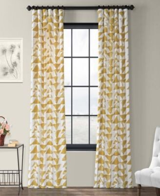 Exclusive Fabrics Furnishings Triad Cotton Twill Panels