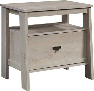 Trestle 1 Drawer Night Stand Chalked Chestnut