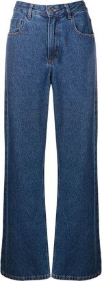 Willy high-waisted flared-leg jeans