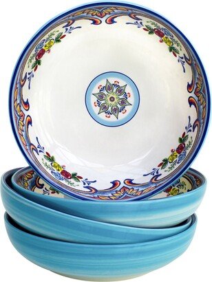 Zanzibar 4 Piece Pasta Bowl Set