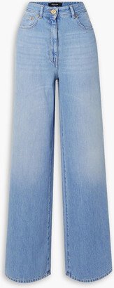 Medusa mid-rise wide-leg jeans