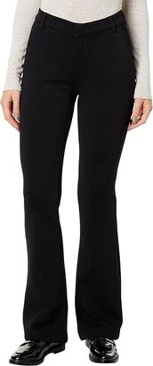 Ana High-Rise Fab Ab Flare Trousers (Black) Women's Clothing