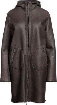 Coat Dark Brown-AF