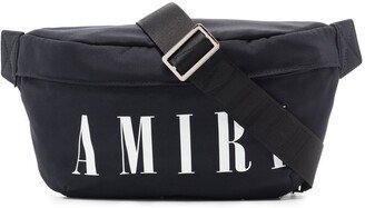 Logo-Print Belt Bag-AM