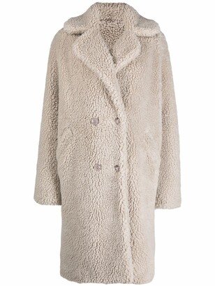 Teddy Bear oversized cocoon coat